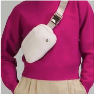 NWT Lululemon Everywhere Belt Bag Fleece 1L Natural Ivory Trench